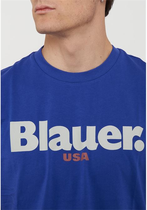 T-Shirt Ernst Blu Clematide BLAUER | ERNST853