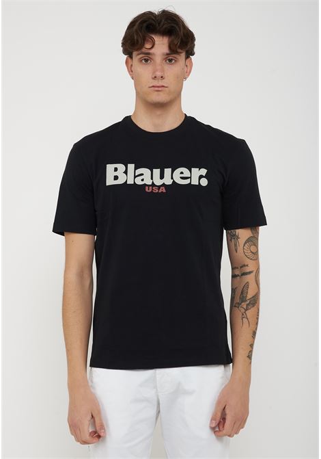 T-Shirt Ernst Nero BLAUER | ERNST999