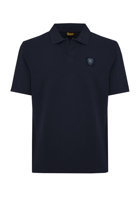 Polo In Piquet Havey Blu BLAUER | HARVEY888
