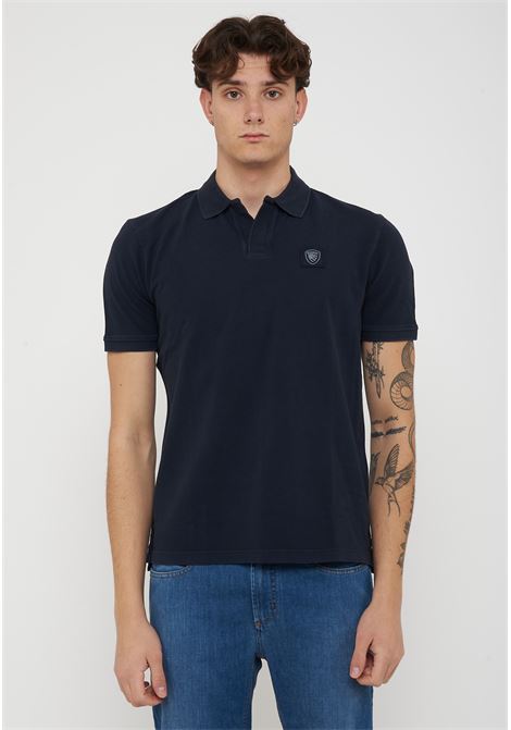 Polo In Piquet Havey Blu BLAUER | HARVEY888