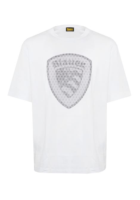 T-Shirt Hopkins Bianco Ottico BLAUER | HOPKINS100