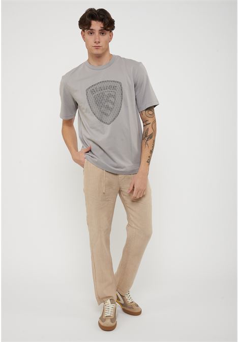 T-Shirt Hopkins Grigio Nebbia BLAUER | HOPKINS915