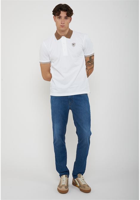 Polo in Piquet Oakland Bianco BLAUER | OAKLAND100