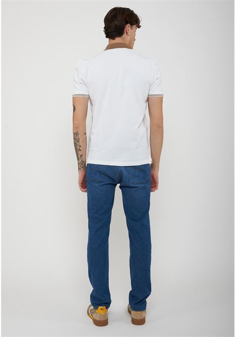 Polo in Piquet Oakland Bianco BLAUER | OAKLAND100