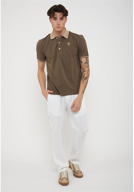 Polo in Piquet Oakland Green BLAUER | OAKLAND60H