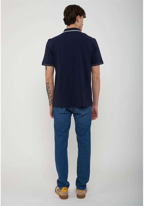 Polo In Piquet Peter Blu BLAUER | PETER888