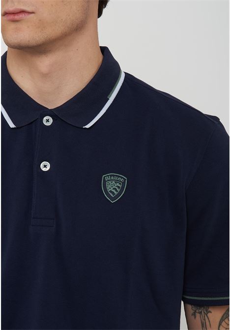 Polo In Piquet Peter Blu BLAUER | PETER888