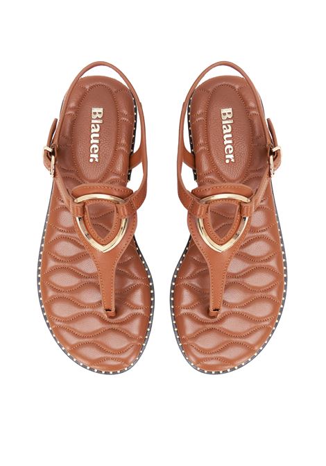 Sandalo Ashley Cognac BLAUER | S6ASHLEY02COGNAC