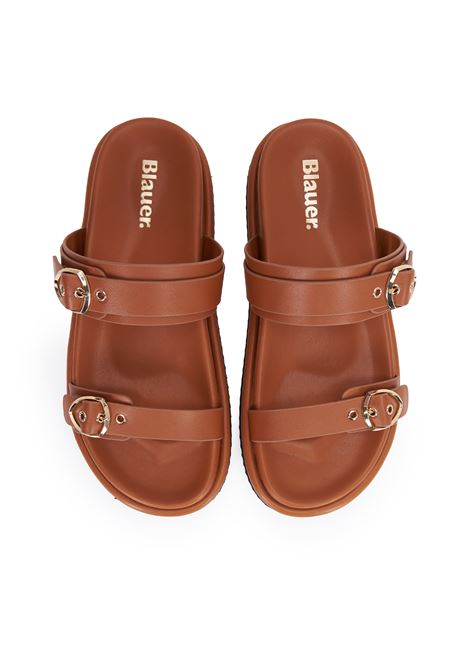 Sandalo Bloom Cognac BLAUER | S6BLOOM03COGNAC