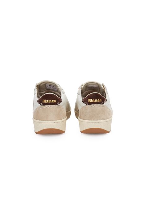 Sneaker Olympia White Brown BLAUER | S6OLYMPIA21WHITE/BROWN