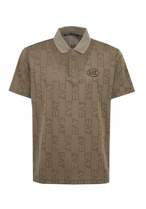 Polo Golf Pro in tessuto tecnico VENTUS7 Fancy Roasted EA7 | 7M001287 AF22277F1039