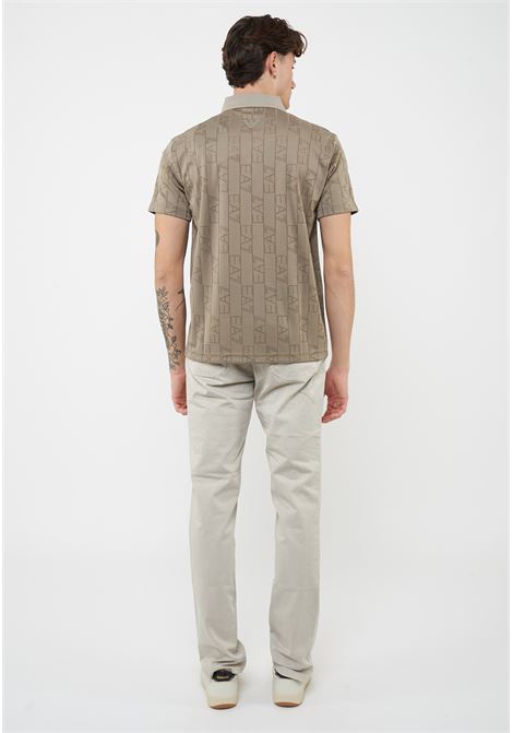 Polo Golf Pro in tessuto tecnico VENTUS7 Fancy Roasted EA7 | 7M001287 AF22277F1039