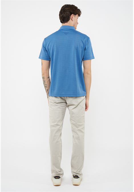 Polo Golf Pro in tessuto tecnico VENTUS7 Light Blue Horizone EA7 | 7M001287 AF22277F9054