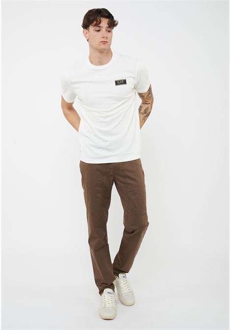 T-shirt girocollo Premium Label in misto viscosa stretch Sugar Swizzle EA7 | 7M001331 AF13739U0004