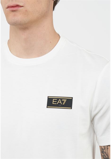 T-shirt girocollo Premium Label in misto viscosa stretch Sugar Swizzle EA7 | 7M001331 AF13739U0004