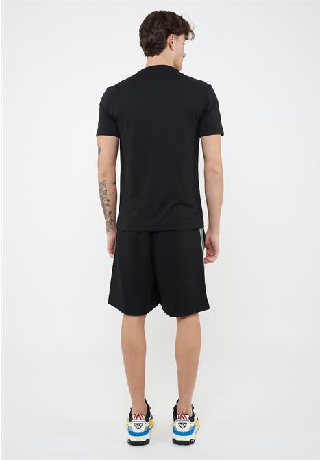 T-shirt girocollo Premium Label in misto viscosa stretch Black EA7 | 7M001331 AF13739UC001