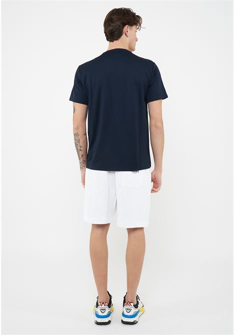 T-shirt Lux Identity in jersey di misto modal Blue EA7 | 7M001357 AF13862UB102