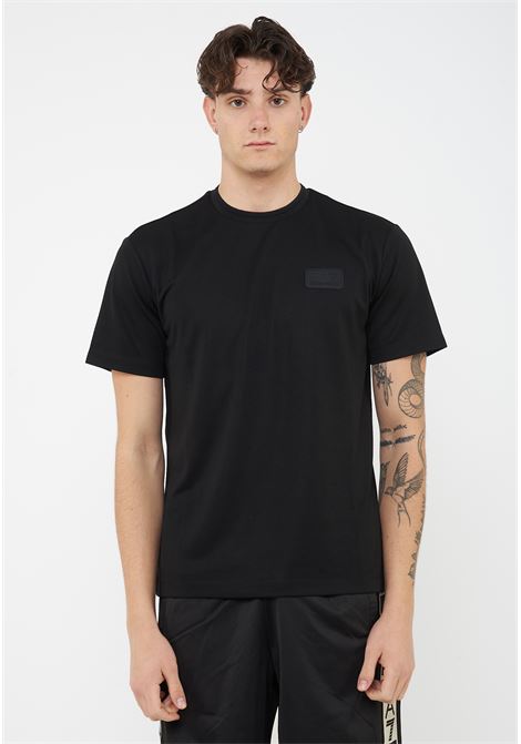 T-shirt Lux Identity in jersey di misto modal Black EA7 | 7M001357 AF13862UC001