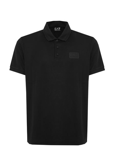 Polo Lux Identity in misto modal Black EA7 | 7M001359 AF13862UC001