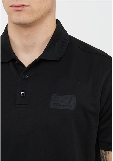 Polo Lux Identity in misto modal Black EA7 | 7M001359 AF13862UC001