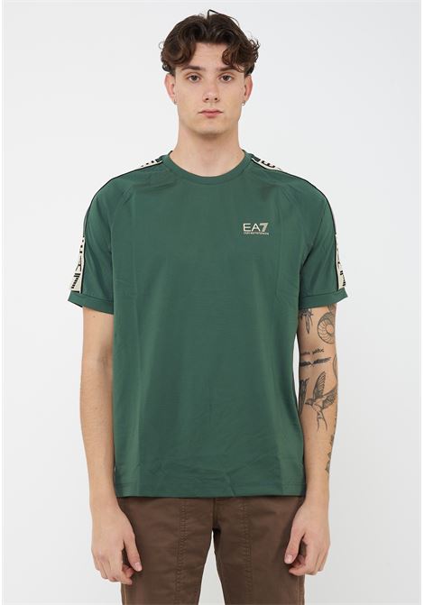 T-shirt Graphic Series in misto viscosa stretch Cilantro EA7 | 7M001395 AF16724U7260