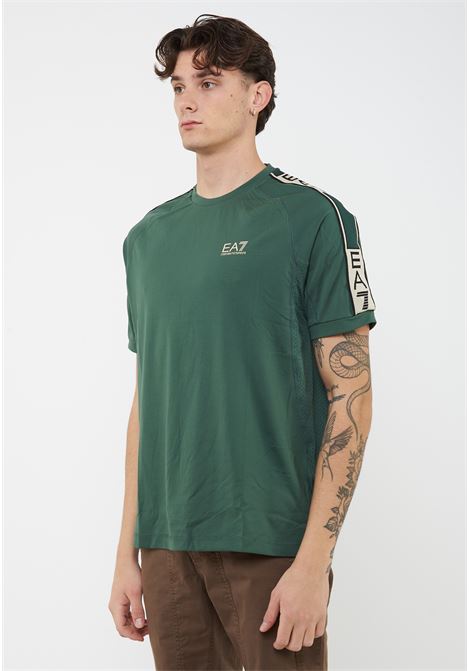 T-shirt Graphic Series in misto viscosa stretch Cilantro EA7 | 7M001395 AF16724U7260