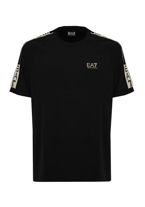 T-shirt Graphic Series in misto viscosa stretch Black EA7 | 7M001395 AF16724UC001