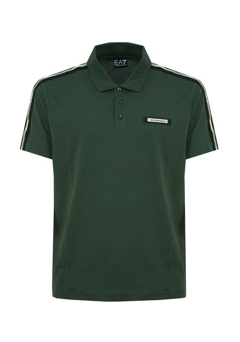 Polo Logo Series in jersey di cotone Cilantro EA7 | 7M001477 AF10375U7260