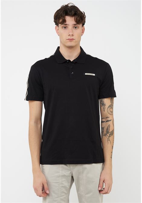 Polo Logo Series in jersey di cotone Black EA7 | 7M001477 AF10375UC001
