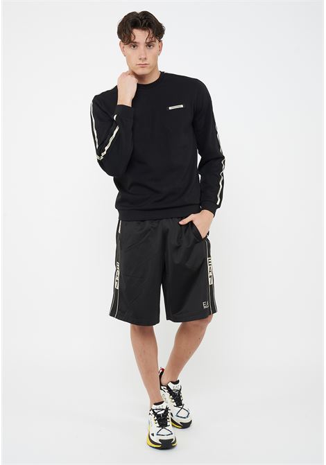 Felpa Logo Series in interlok di misto cotone Black EA7 | 7M001478 AF12660UC001