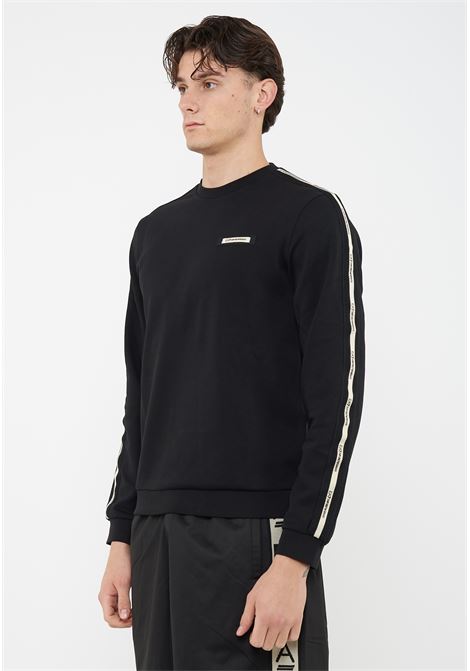 Felpa Logo Series in interlok di misto cotone Black EA7 | 7M001478 AF12660UC001