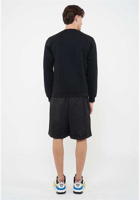 Felpa Logo Series in interlok di misto cotone Black EA7 | 7M001478 AF12660UC001