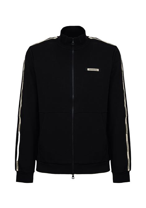 Felpa Logo Series in interlok di misto cotone Black EA7 | 7M001479 AF12660UC001