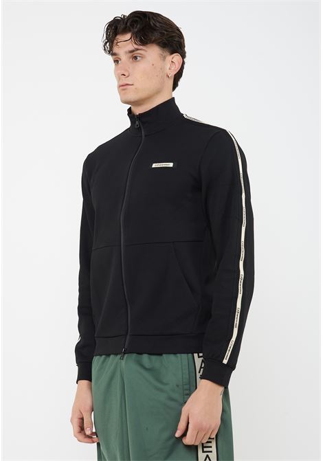 Felpa Logo Series in interlok di misto cotone Black EA7 | 7M001479 AF12660UC001