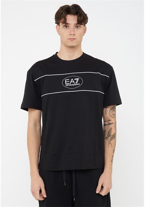 T-shirt Logo Series Boy in cotone Black EA7 | 7M001494 AF16548UC001
