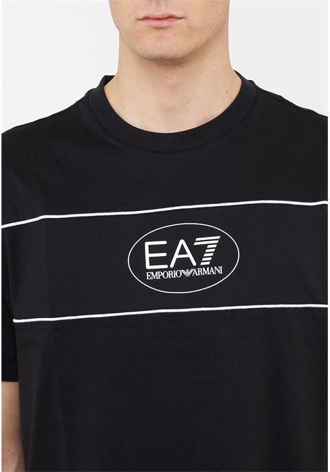 T-shirt Logo Series Boy in cotone Black EA7 | 7M001494 AF16548UC001