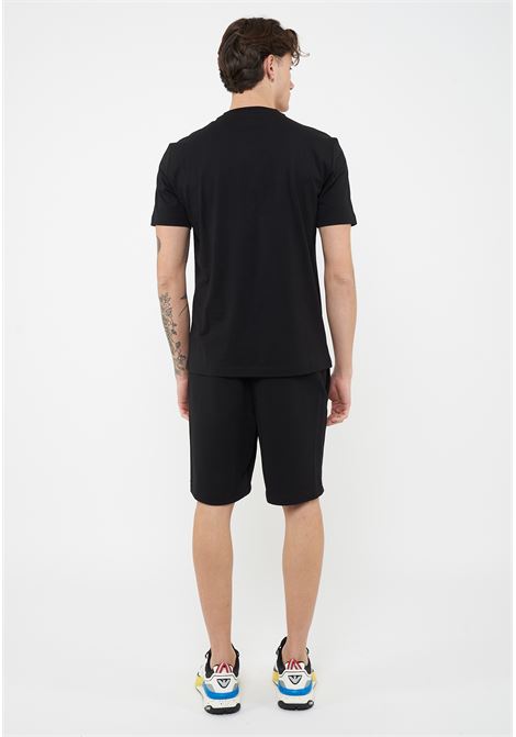 T-shirt girocollo Premium Label in jersey di cotone Black EA7 | 7M001562 AF17789UC001