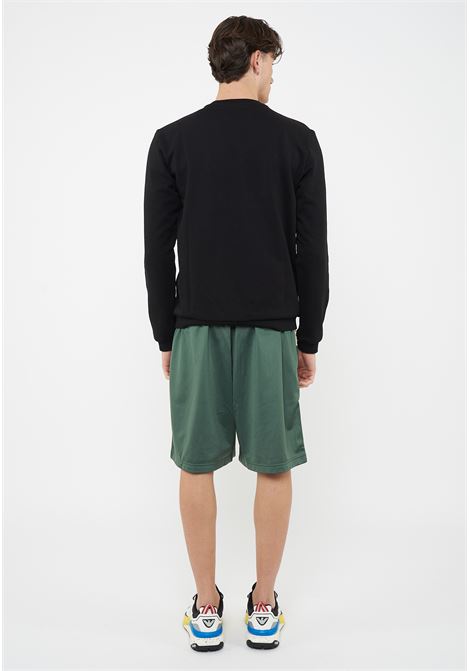 Felpa girocollo Premium Label in cotone Black EA7 | 7M001563 AF17787UC001