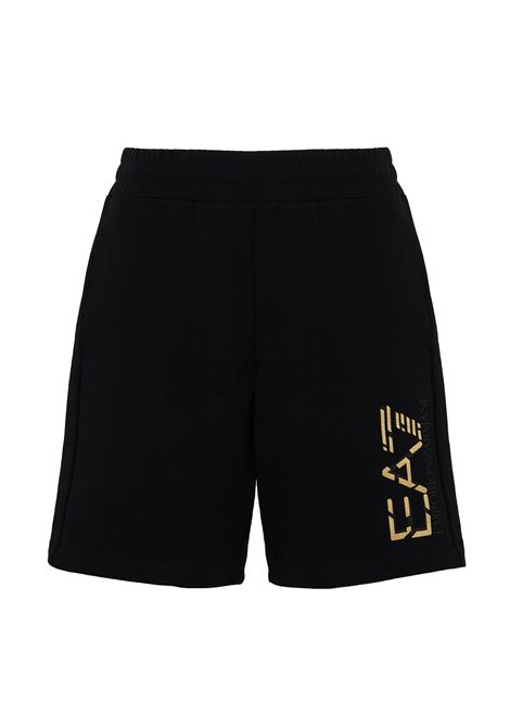 Bermuda Premium Label in cotone Black EA7 | 7M001564 AF17787UC001