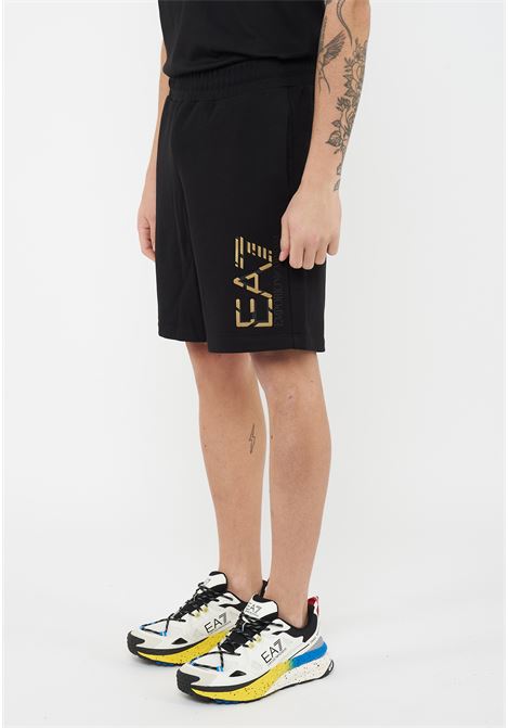 Bermuda Premium Label in cotone Black EA7 | 7M001564 AF17787UC001