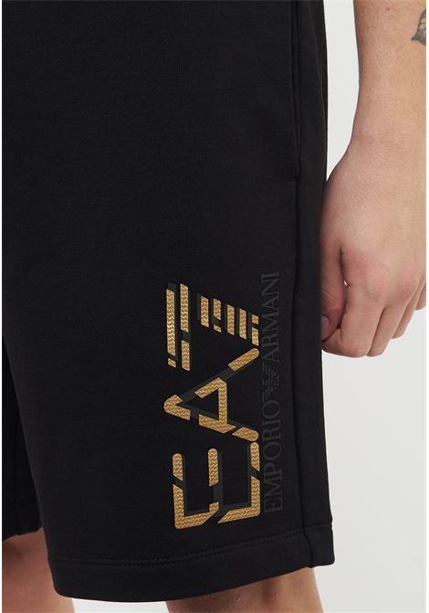 Bermuda Premium Label in cotone Black EA7 | 7M001564 AF17787UC001