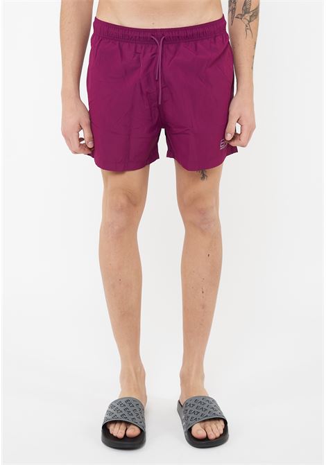 Costume Da Bagno Con Logo Corsican Plum caspia EA7 | 7M001677 AF13019MA086