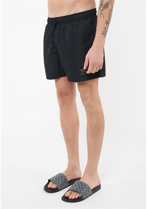 Costume Da Bagno Con Logo Black EA7 | 7M001713 AF21248UC001