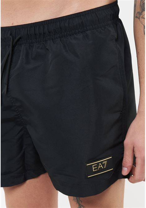 Costume Da Bagno Con Logo Black EA7 | 7M001713 AF21248UC001