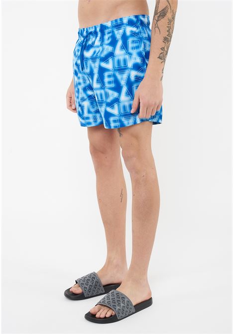 Costume boxer Graphic Series con stampa logo ASV Turkish Sea White EA7 | 7M001715 AF21250MB465