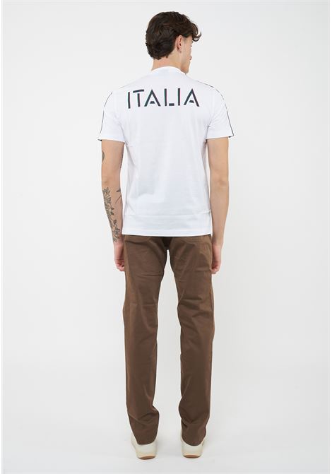 T-shirt girocollo in jersey di cotone Italian Spirit White EA7 | 7M001861 AF12503U0002