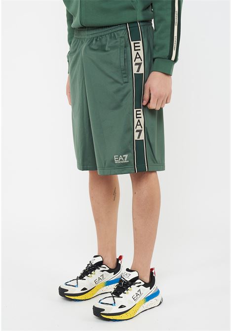 Bermuda Graphic Series in tessuto tecnico Cilantro EA7 | 7M002319 AF12449U7260