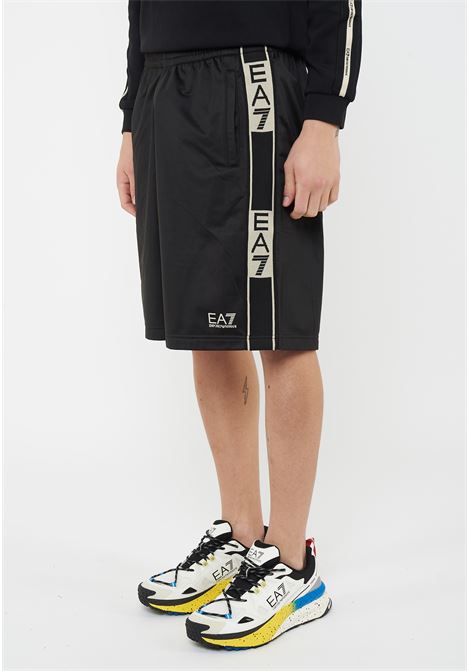 Bermuda Graphic Series in tessuto tecnico Black EA7 | 7M002319 AF12449UC001