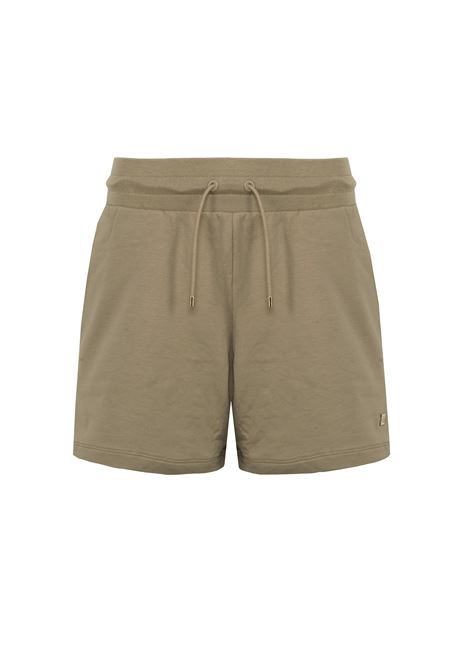 Shorts in felpa con coulisse e logo Core Lady Roasted Cashew EA7 | 7W000079 AF13135U6167
