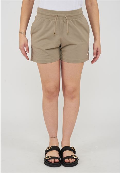 Shorts in felpa con coulisse e logo Core Lady Roasted Cashew EA7 | 7W000079 AF13135U6167